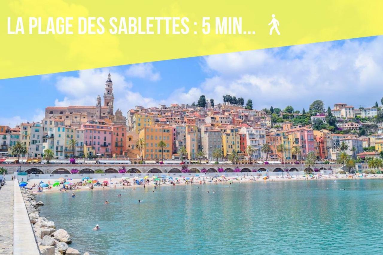Cosy Malte Appartement Menton Buitenkant foto